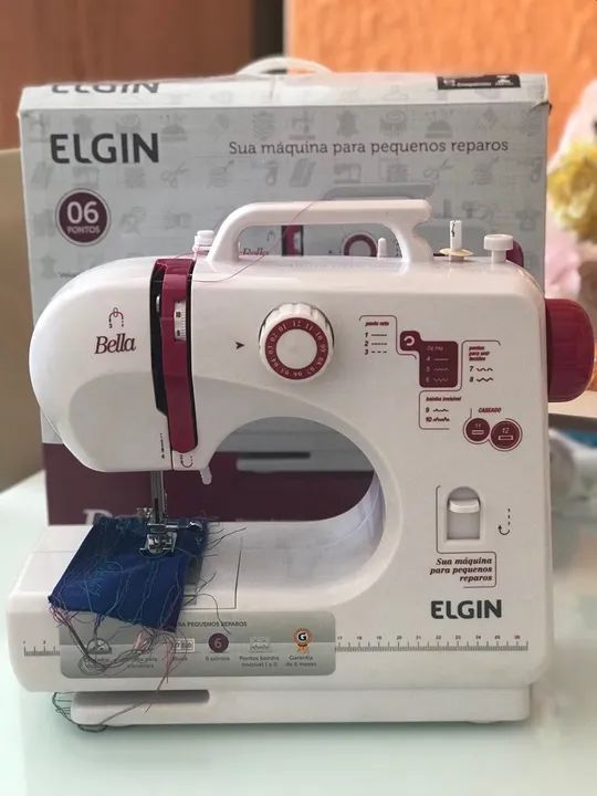 Máquina de Costura Portátil Elgin Bella - Foto 2