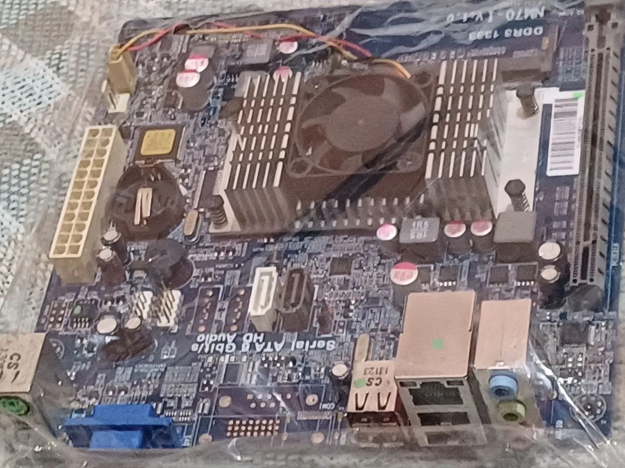 Placa mãe ddr3 com processador integrado ,e com bios atualizada - Foto 3