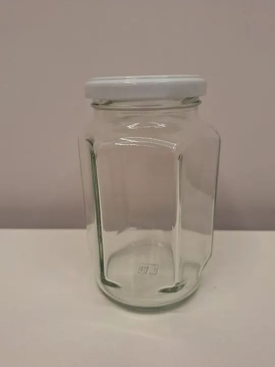 Vidro sextavado 377ml