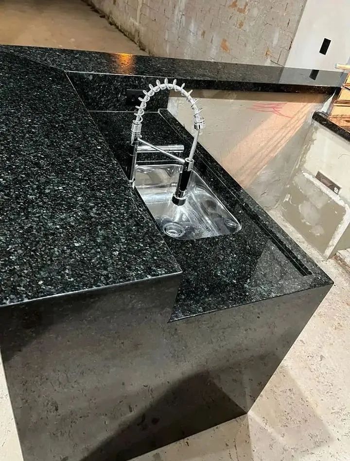 Black Granite Kitchen Sink64962175368321122