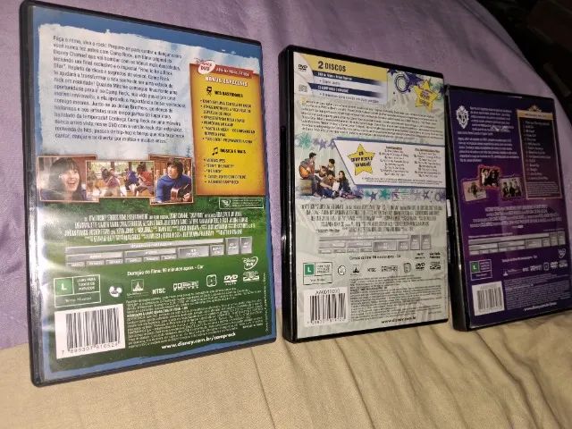 Coleção DVDs Camp Rock  e Jonas Brothers Disney Demi Lovato - Foto 5