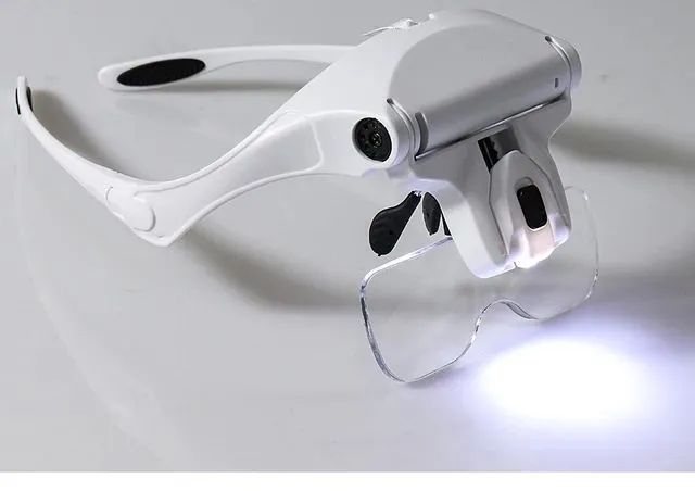 Lupa com Led de iluminação com 5 Lentes - Foto 6