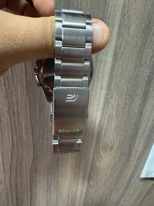 Relógio Casio Edifice Cronógrafo - Prata - Foto 3