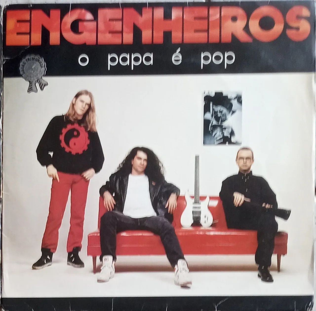 Lp Engenheiros Do Hawaii O Papa É Pop Disco De Vinil 