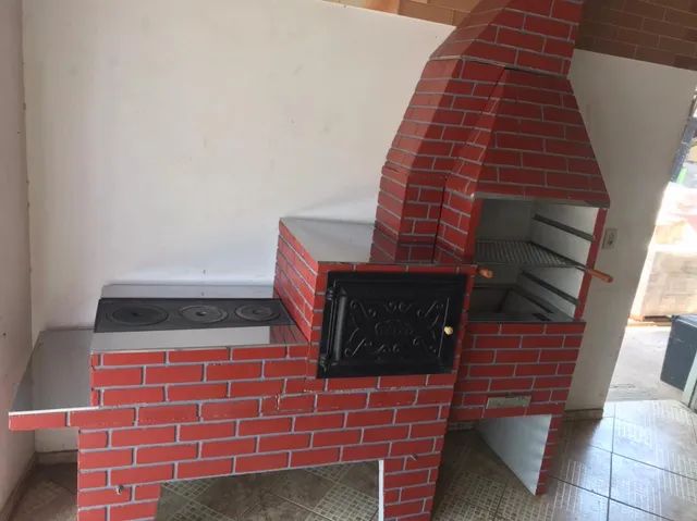 FOGÃO A LENHA 3 x 1 PRÉ MOLDADO - Foto 5