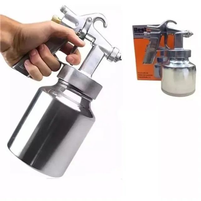 Pistola De Pintura De Baixa Pressão Alumínio 1l Bestfer