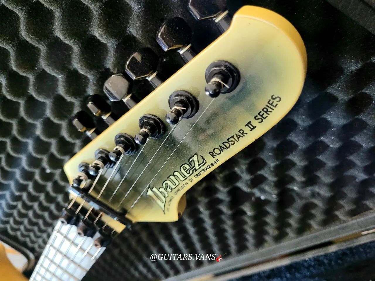 Ibanez Rg530 Roadstar Ii Black Pearl 1985 japan - Instrumentos