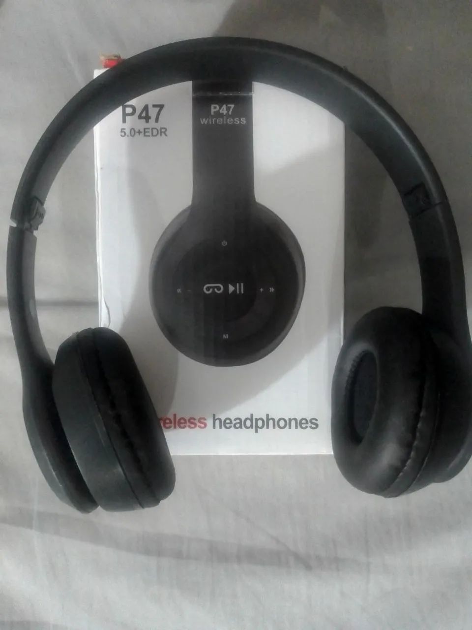 Fone de ouvido P47 Bluetooth Wireless