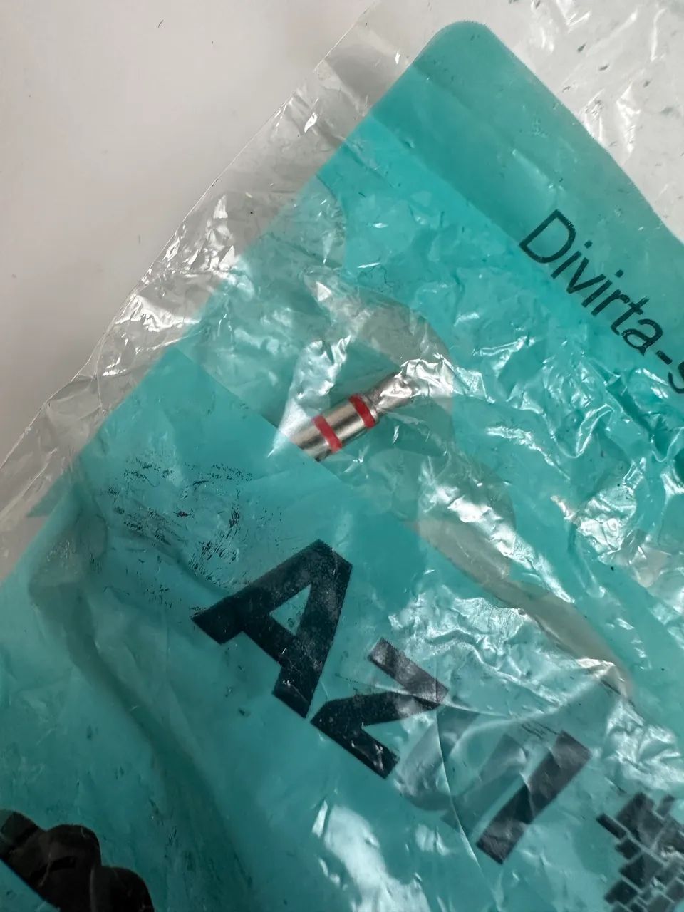 Fones de ouvido Azul - entrada P2 - lacrado - Foto 3