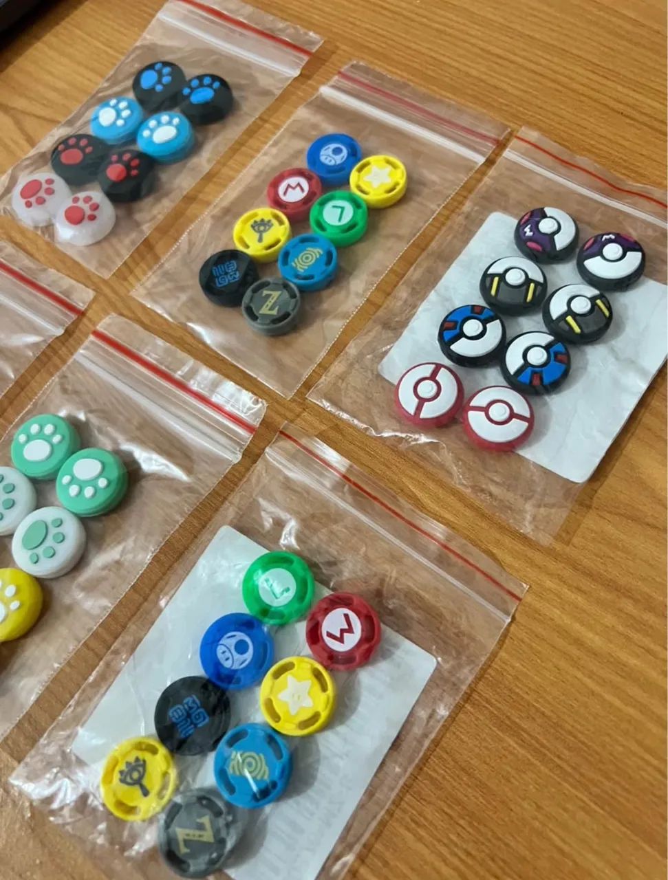 4 pares Grips NINTENDO  - Foto 2