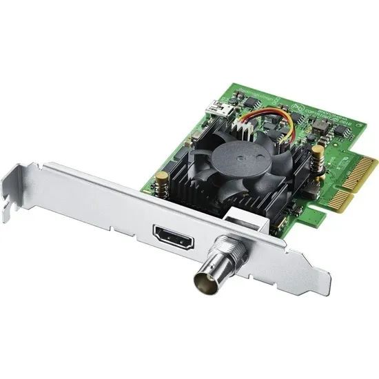 Placa de Reprodução Blackmagic Decklink Mini Monitor 4K (BDLKMINIMON4K) - Nova na caixa 