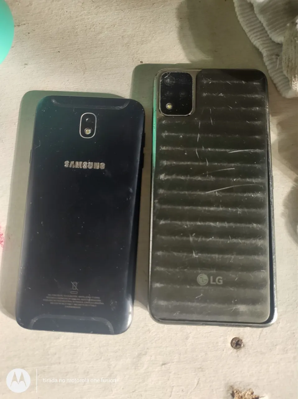 J7 pro e LG k52 sem tela