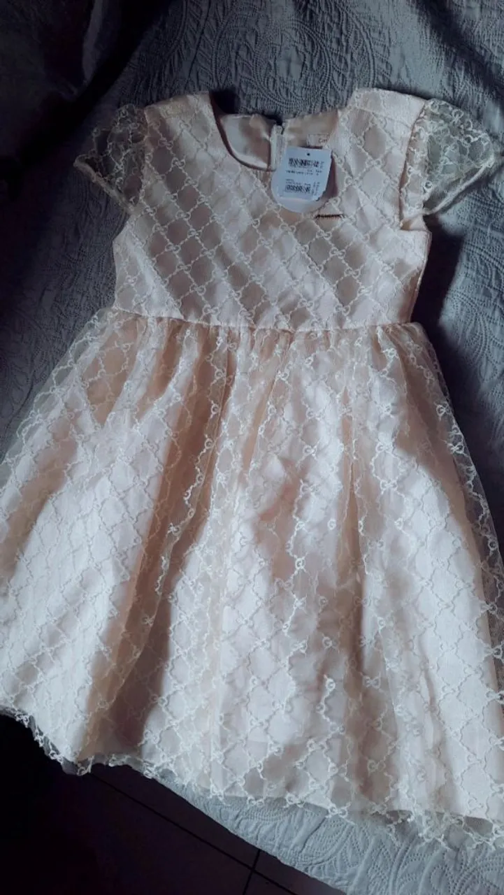 Vestido de festa 6 anos novo na etiqueta