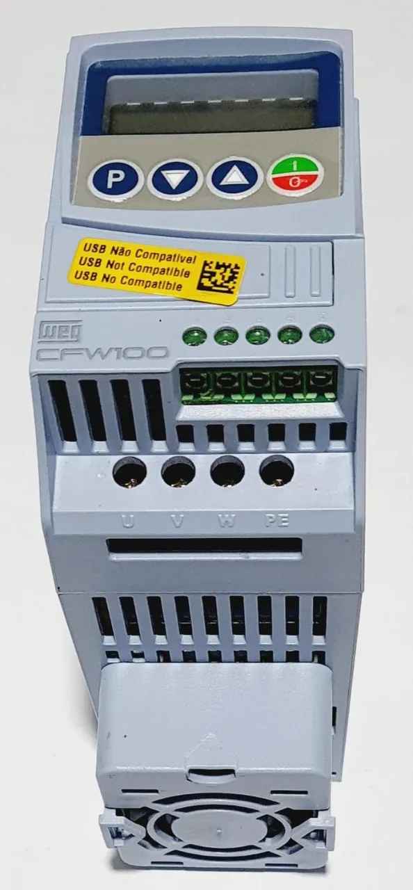 Inversor Freqüência Cfw100 1.0cv Entrada 220v Monofásica