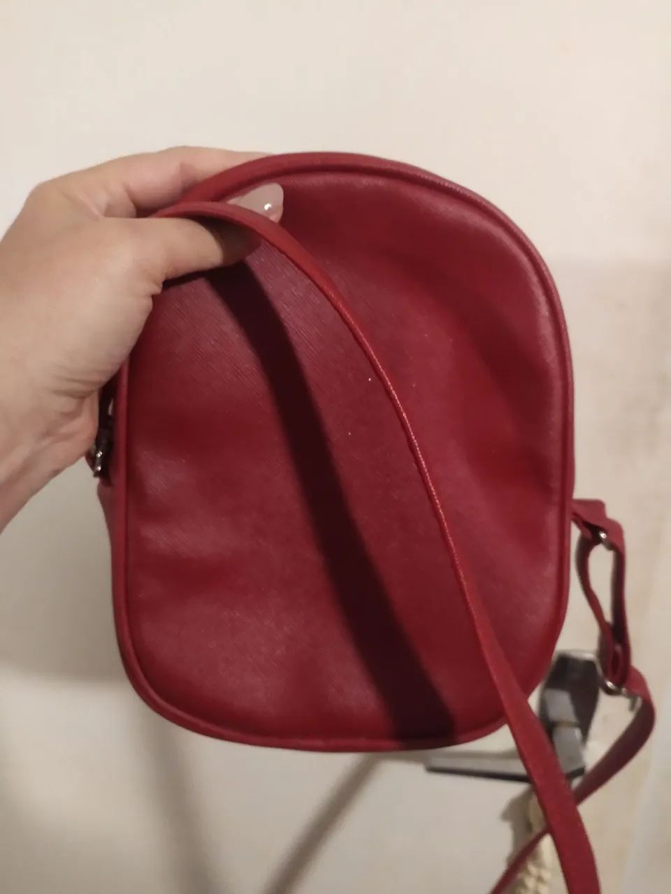 Bolsa de Ombro Vermelha - Foto 3