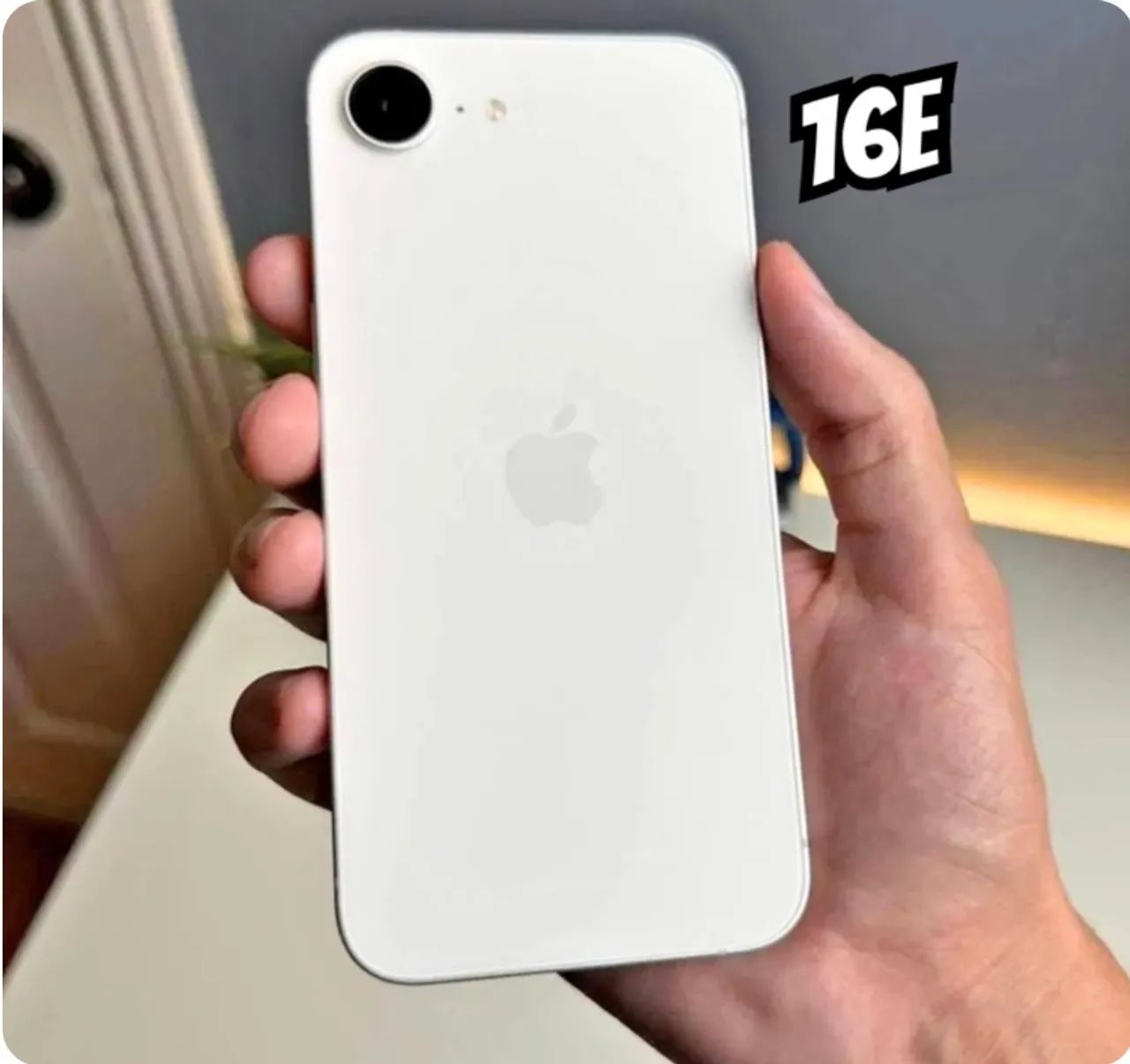 iPhone 16e Branco Bateria 100% 90 Ciclos