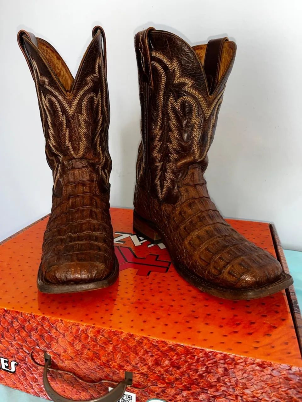 Bota Texana em Couro de Jacaré Legítimo  - Foto 4