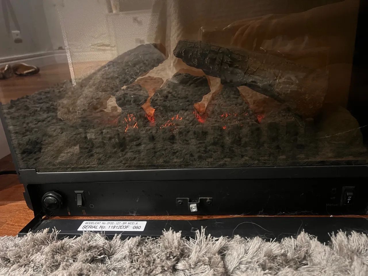 Lareira elétrica Dimplex