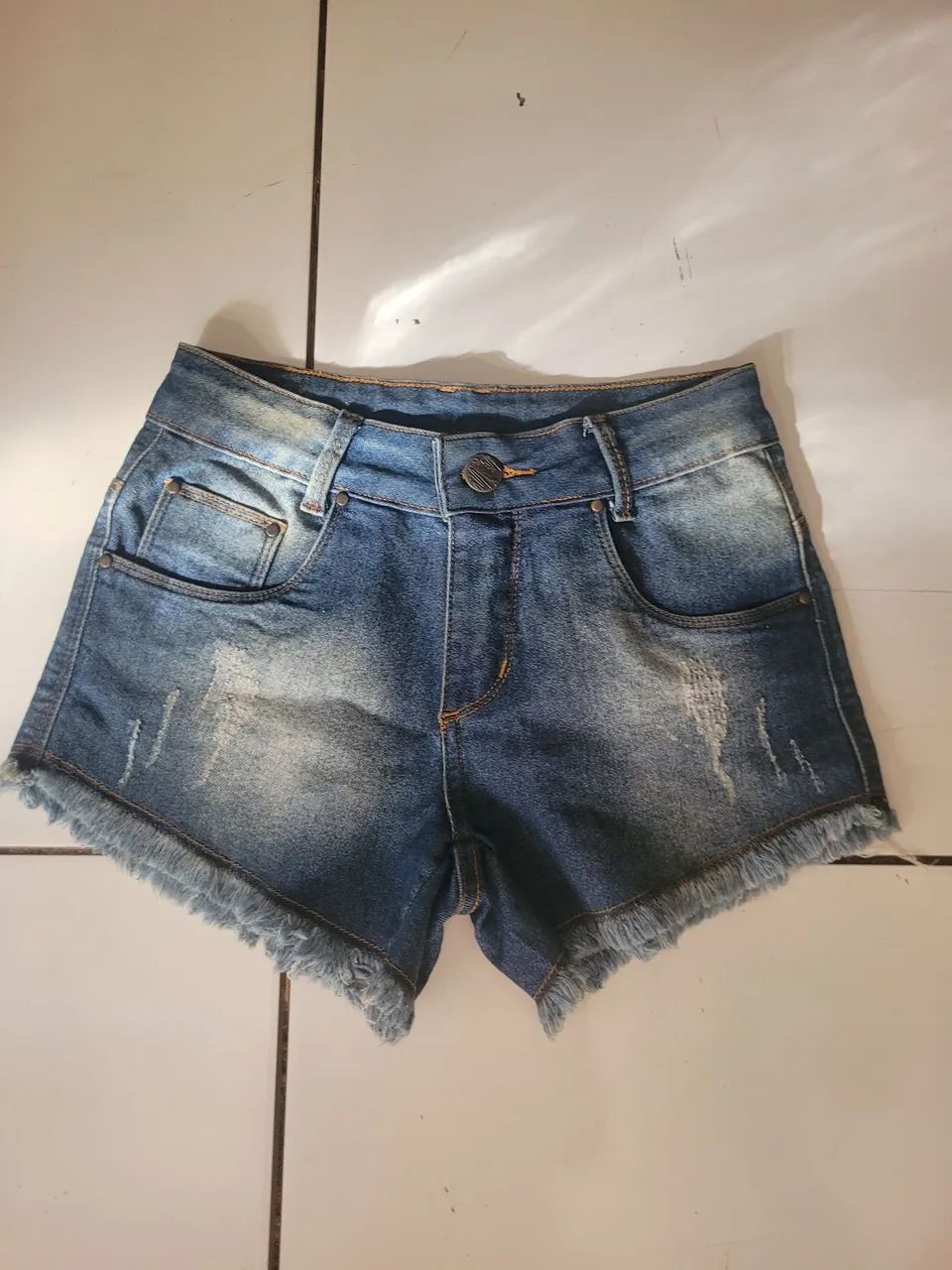 Short Jeans  Feminino 34