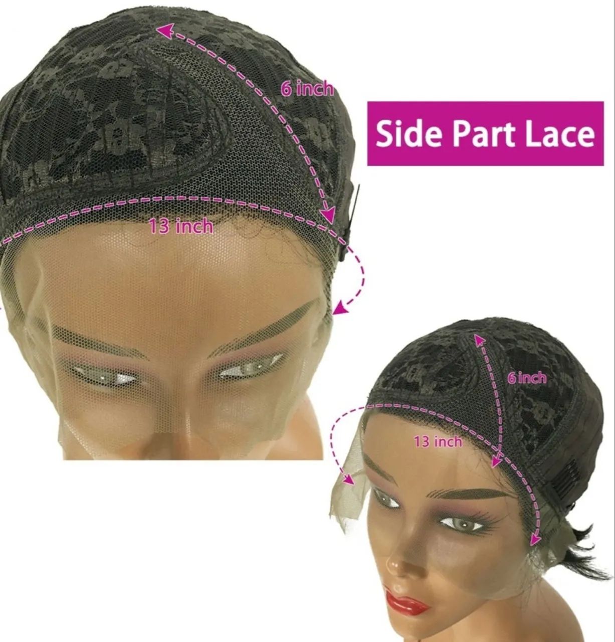 LACE FRONT CABELO HUMANO MORENA ILUMINADA C - Foto 4
