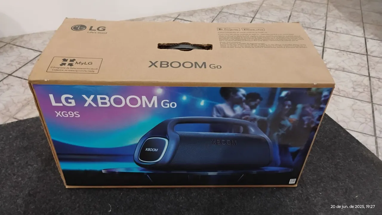 Caixa de Som LG XBOOM Go XG9S