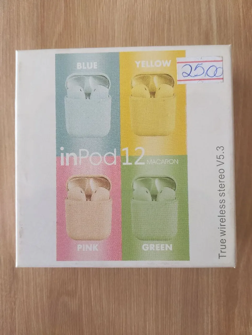Fone de ouvido inPod 12