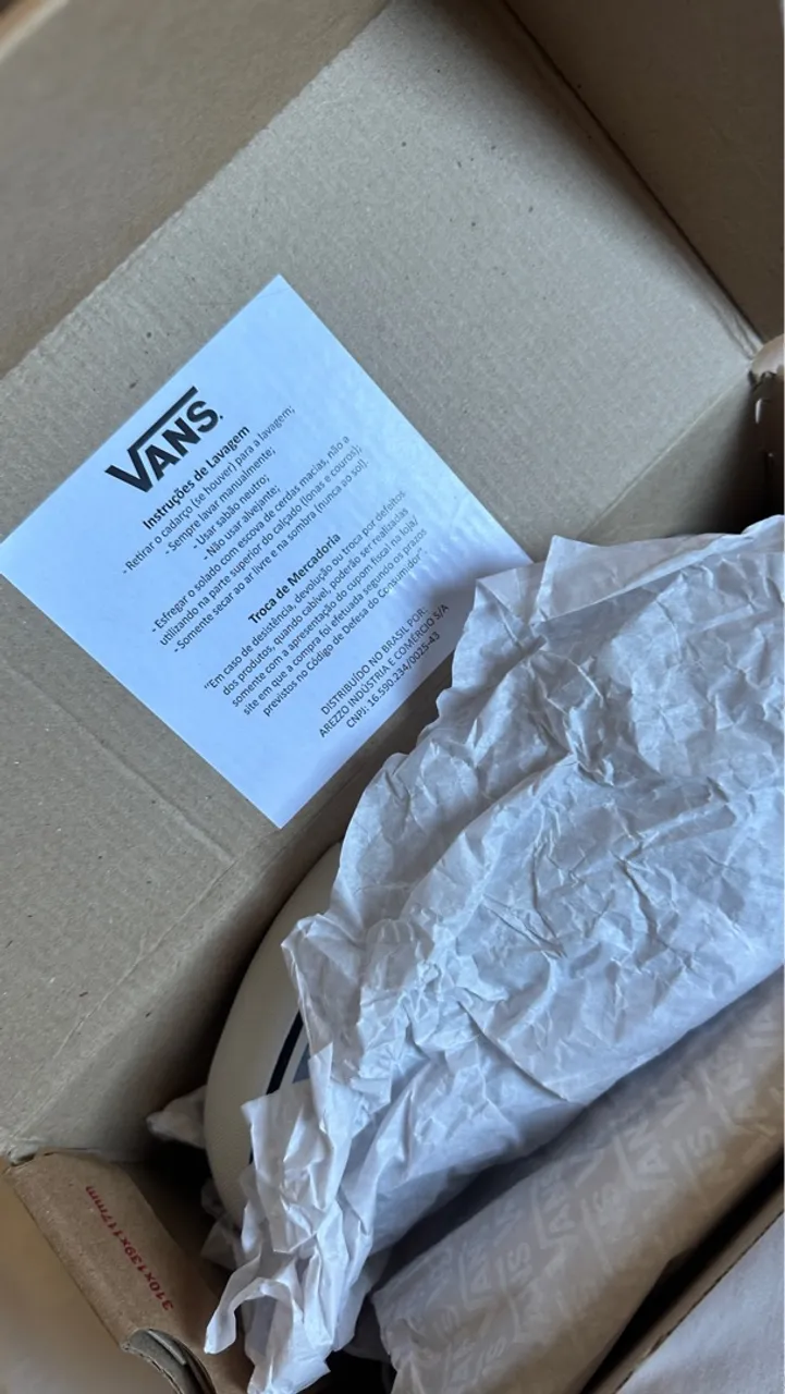 Tênis Vans Novo na Caixa