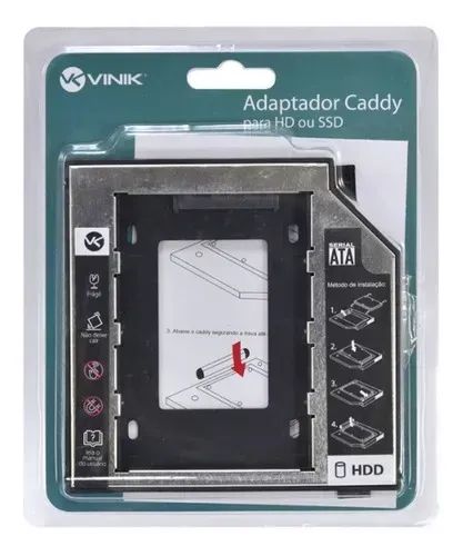 Adaptador Caddy Para Hd/ssd 12.7mm Ac-127 Notebook Universal