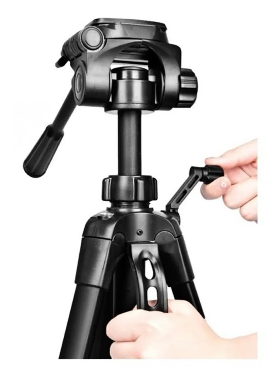 Tripé Profissional Camera, Celular 1,80mt, Mtg-3018 + Suport - Foto 3