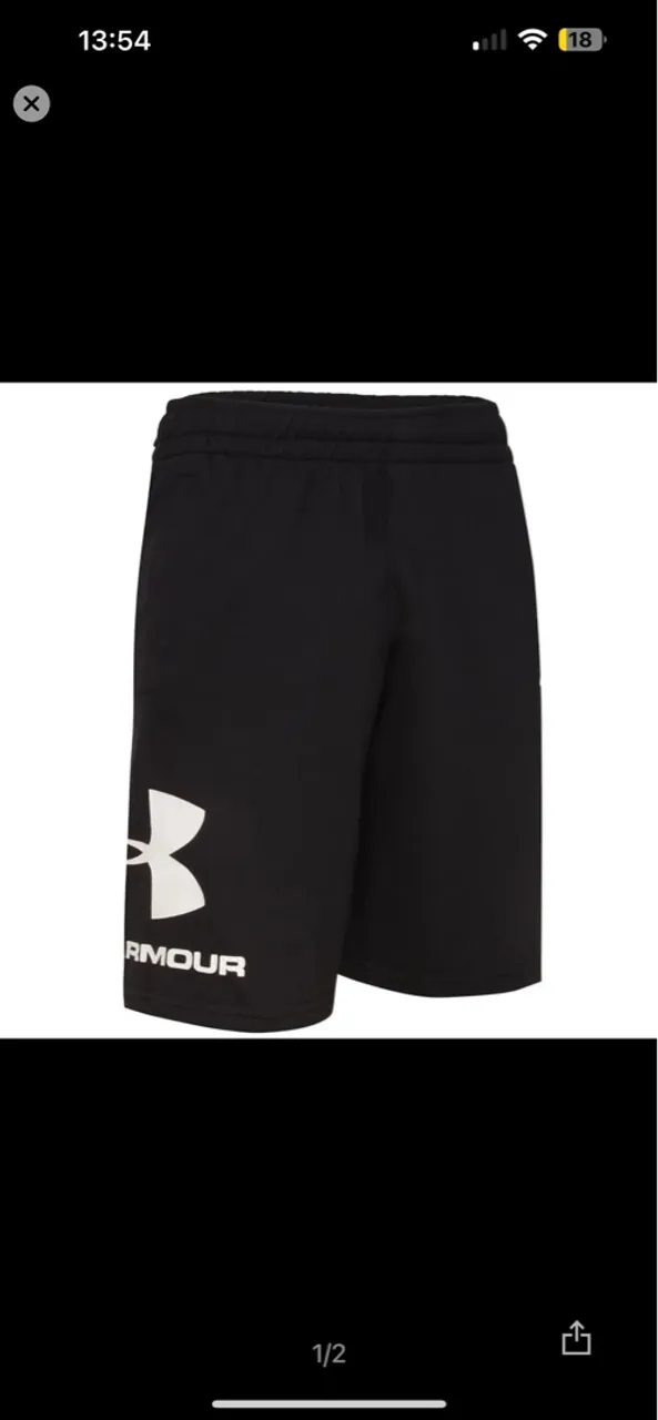Shorts Under Armour Masculino - Preto