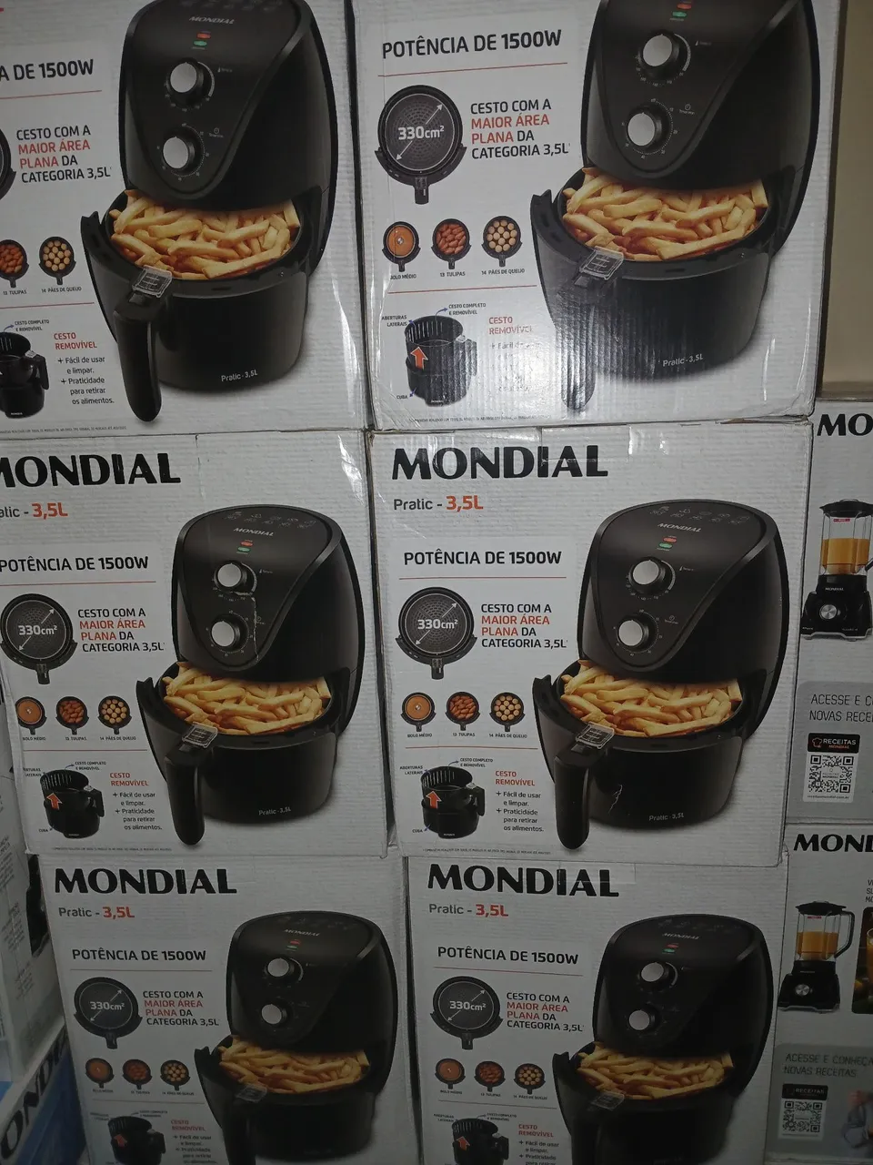 Fritadeira Elétrica Mondial Pratic - 3,5L