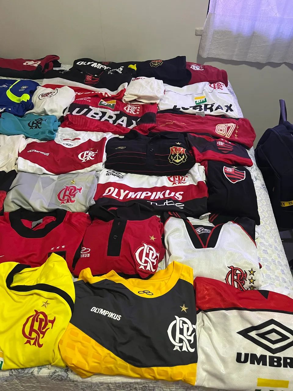Coleção com 40 camisas/mantos do flamengo - Foto 4