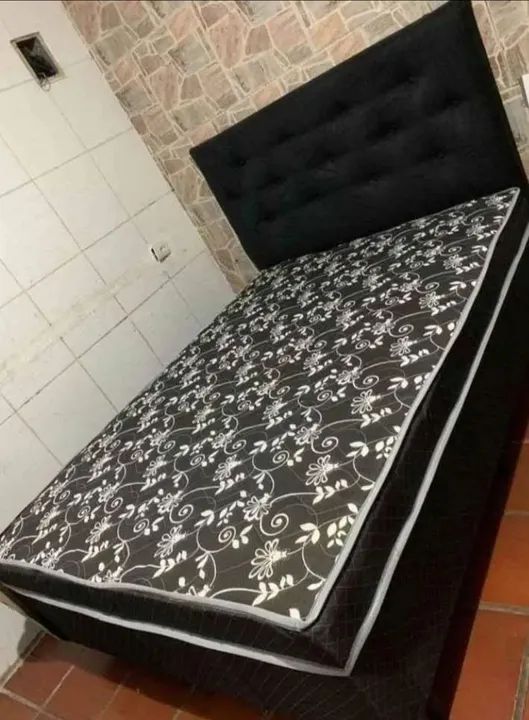 Cama Box Casal nova de fábrica, totalmente confortável entrega rápida  - Foto 2