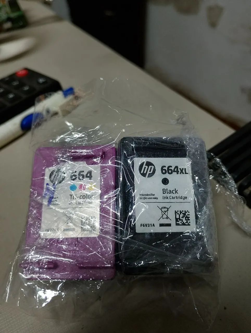 Cartuchos de tinta HP 664 e 664XL
