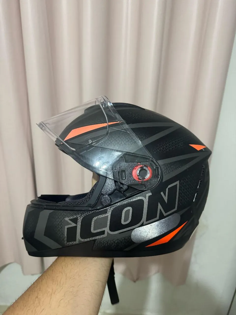 Capacete Icon Preto