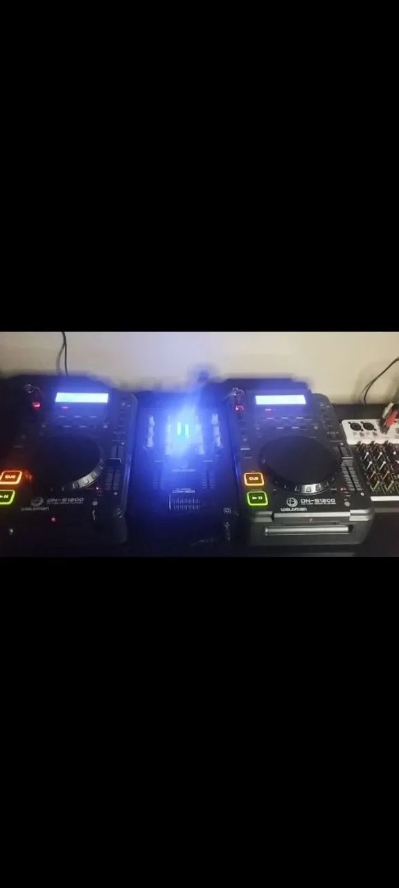 Kit CDJS Waldman DN-S1200 e Mixer Waldman DN-S1200. Troco em controladora  - Foto 4