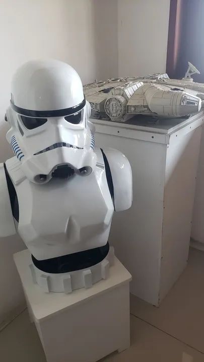 Busto do Stormtrooper Star Wars (TAMANHO REAL) - Foto 5