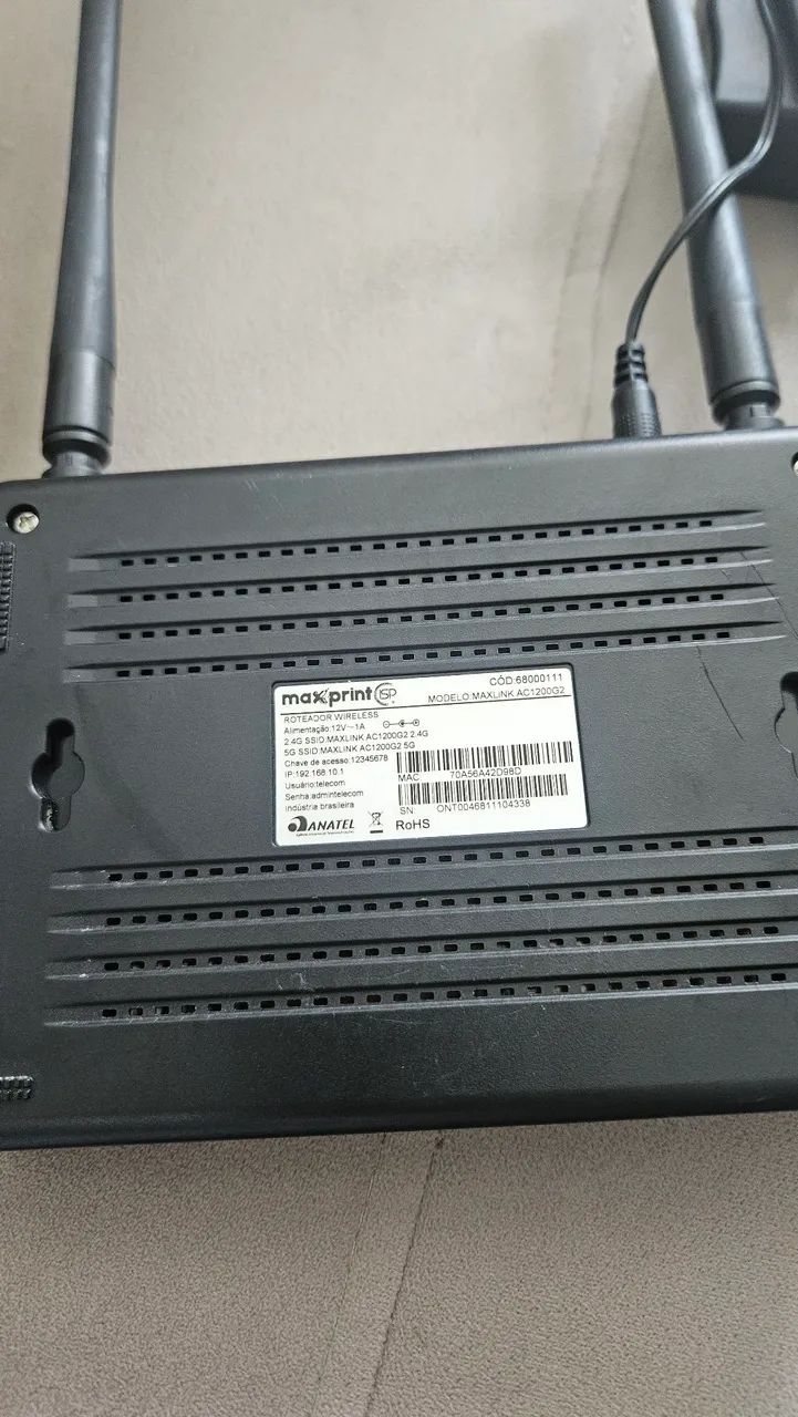 Roteador maxprint 1200g2 4g 5g - Foto 2