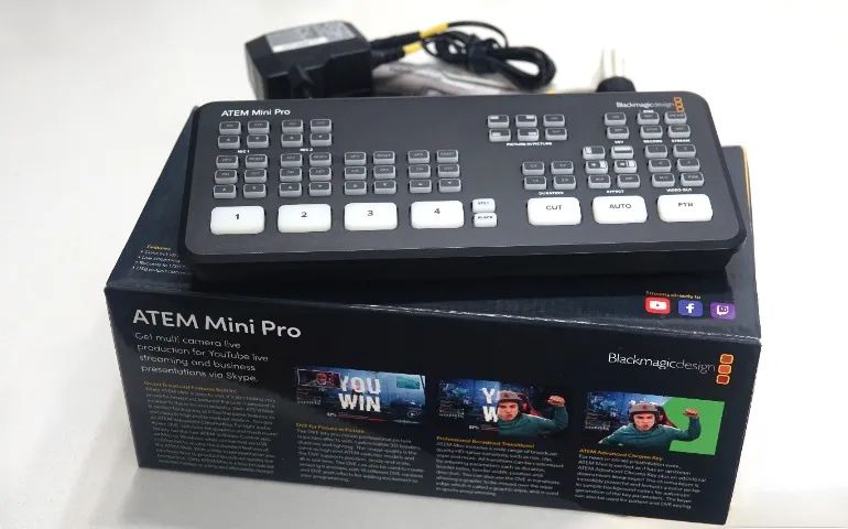 Atem Mini Pro Blackmagic Design Switcher Hdmi