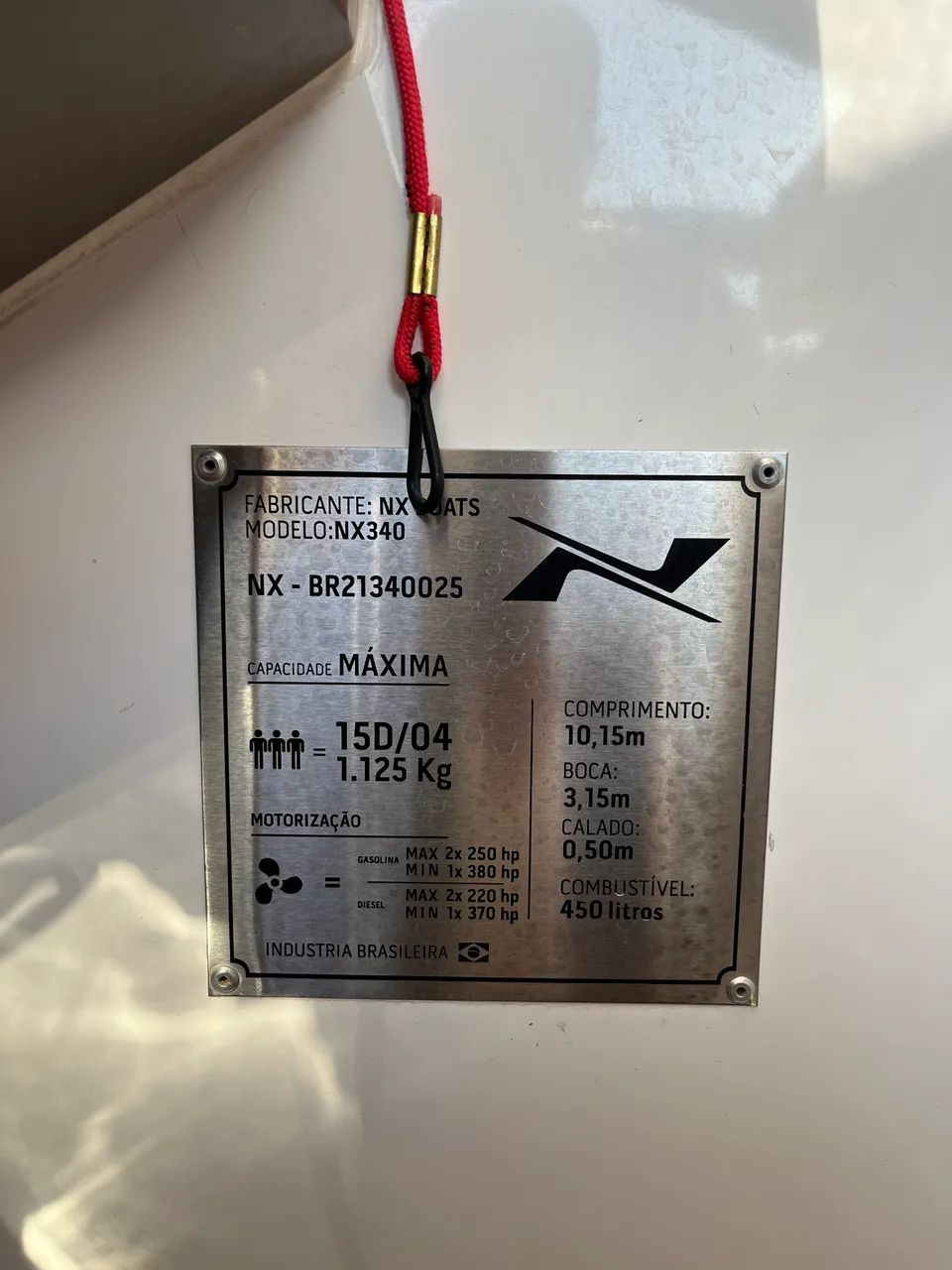 Lancha NX340 ano 2022 - Muito Nova!!  - Foto 8