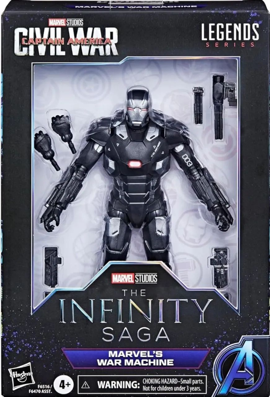 Marvel Legends War Machine (M. Combate)