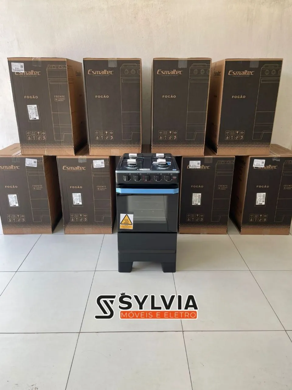 Fogão Esmaltec 4 bocas - Novo na caixa