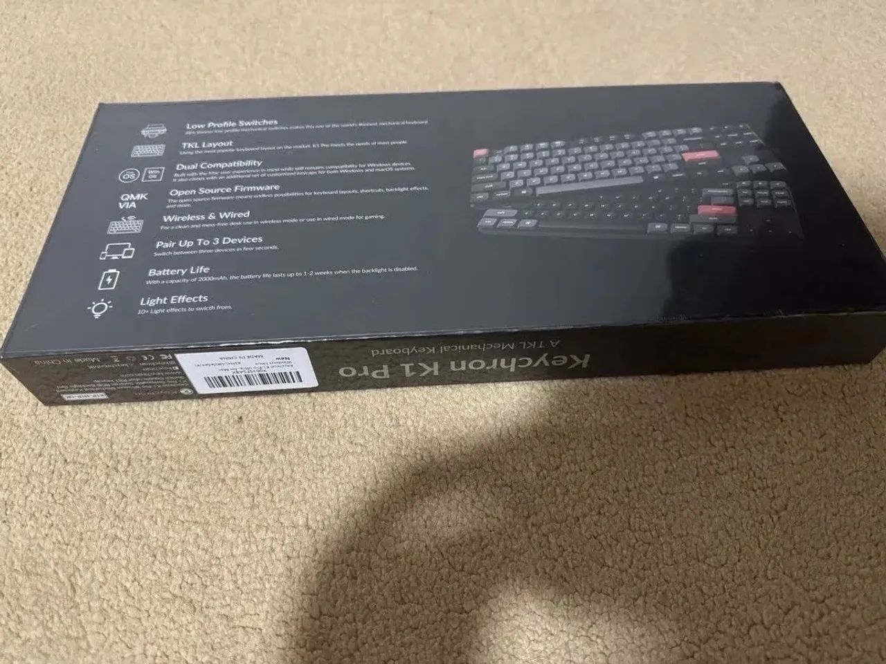 Teclado Mecânico Keychron K1 Pro Lacrado - Foto 5