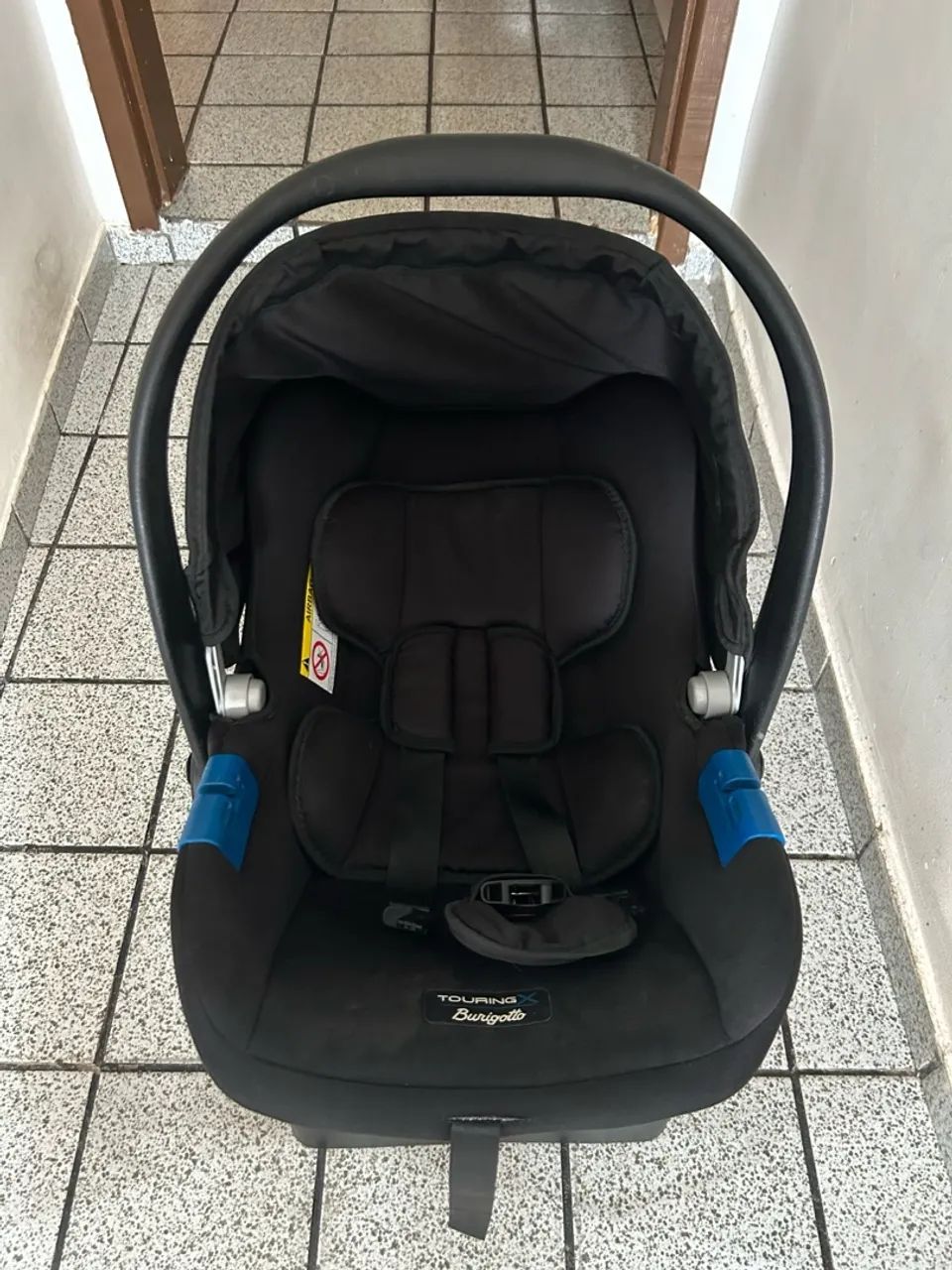 Cadeirinha e base Touring X da Burigotto