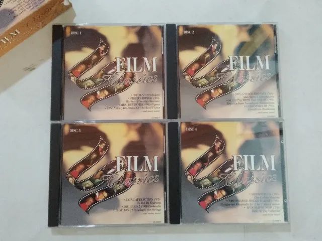 Box Cds Film Classics 4 Discos