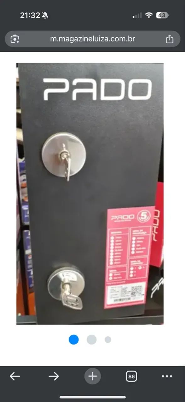 Fechadura Pado 5