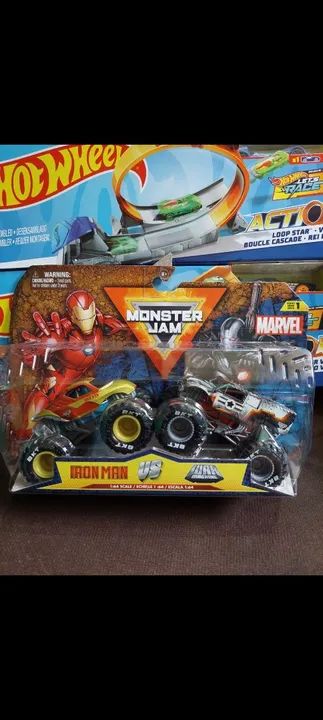 Hot Wheels Monster Jam Iron Man vs. Hulk