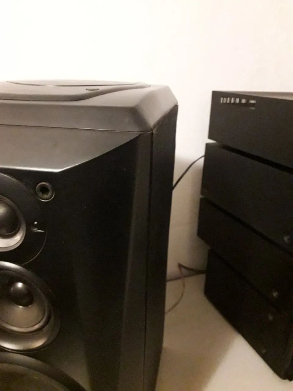 Caixas de Som Kenwood LS-E9 (do Mini System Ud-952)  (Apenas as Caixas de Som) - Foto 4
