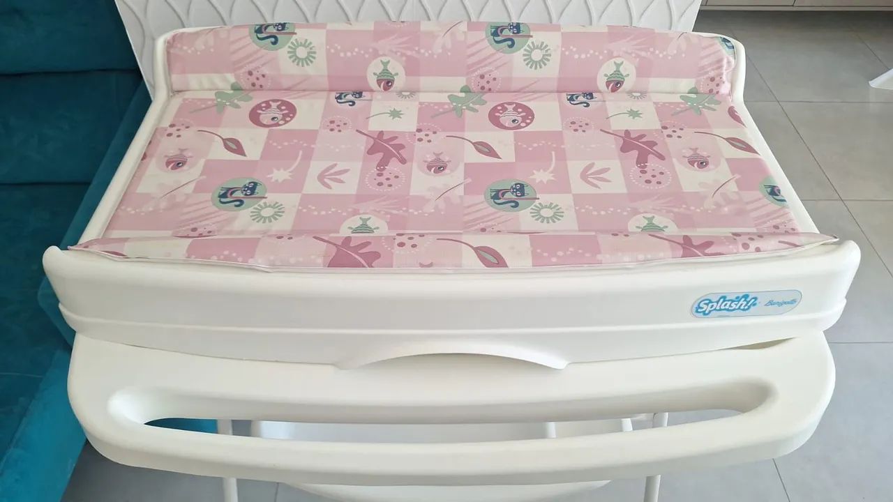 Banheira para Bebê Splash Burigotto - SemiNova - Foto 2