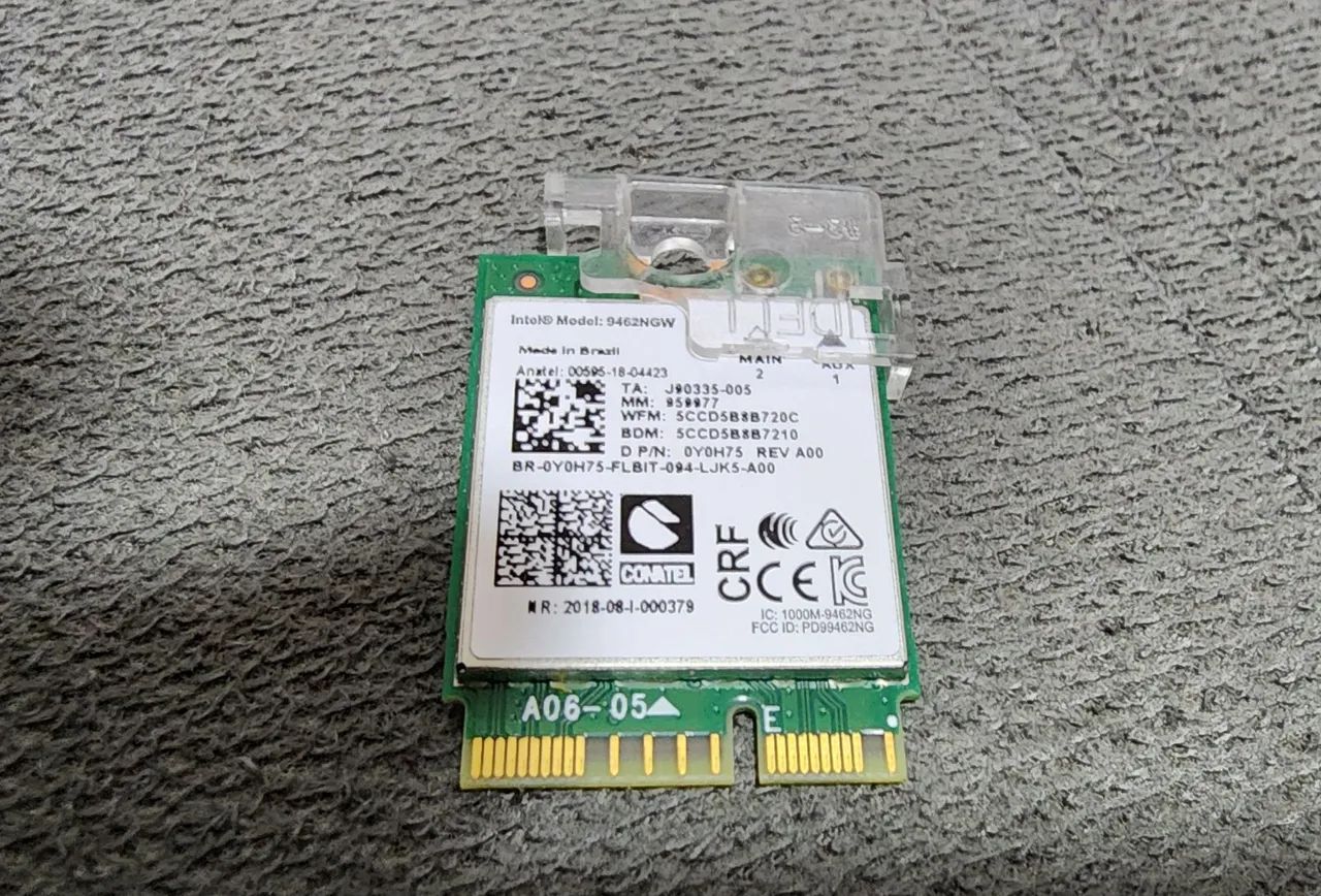Placa de Rede Wireless Intel 9462 ngw - Foto 2
